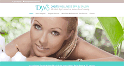 Desktop Screenshot of digitswellnessspa.com